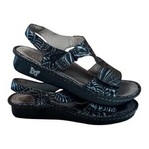 Alegria Camille comfort arch support leather Sandals shoes